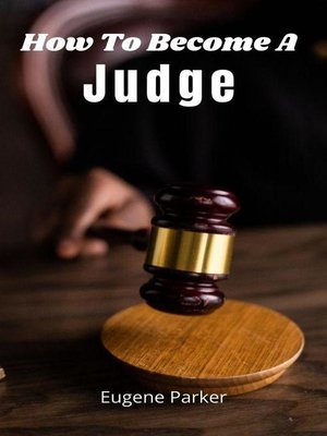 cover image of How to Become a Judge